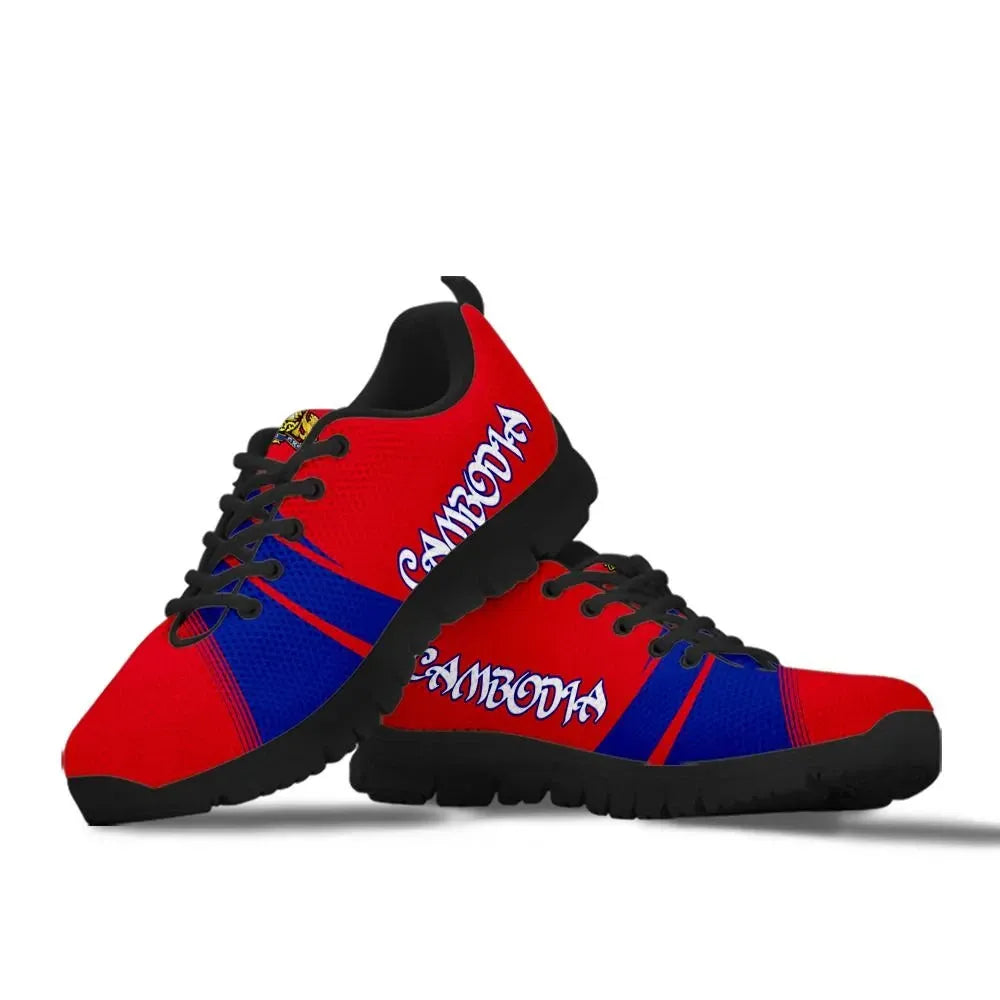 Cambodia Coat Of Arms Sneaker Cricket RLT7