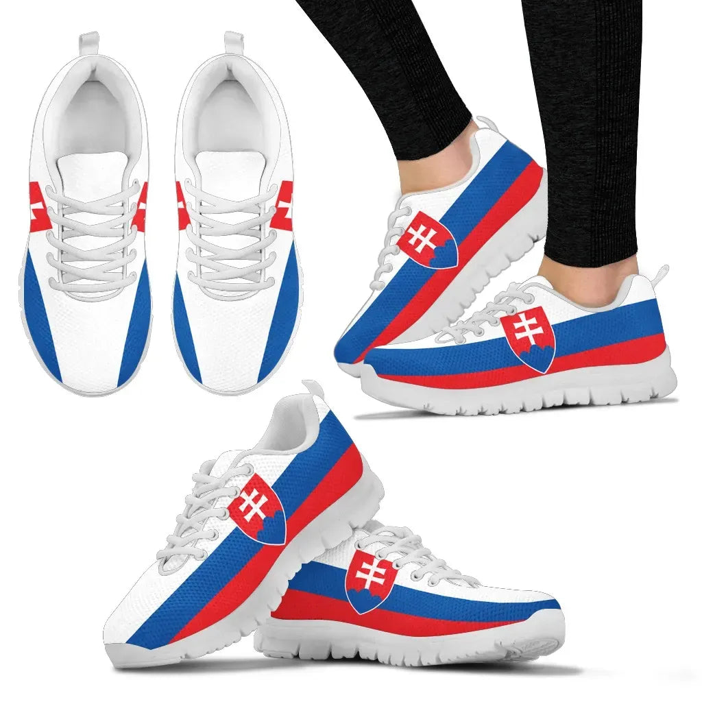 Slovakia Flag Slovakia Shoes RLT13