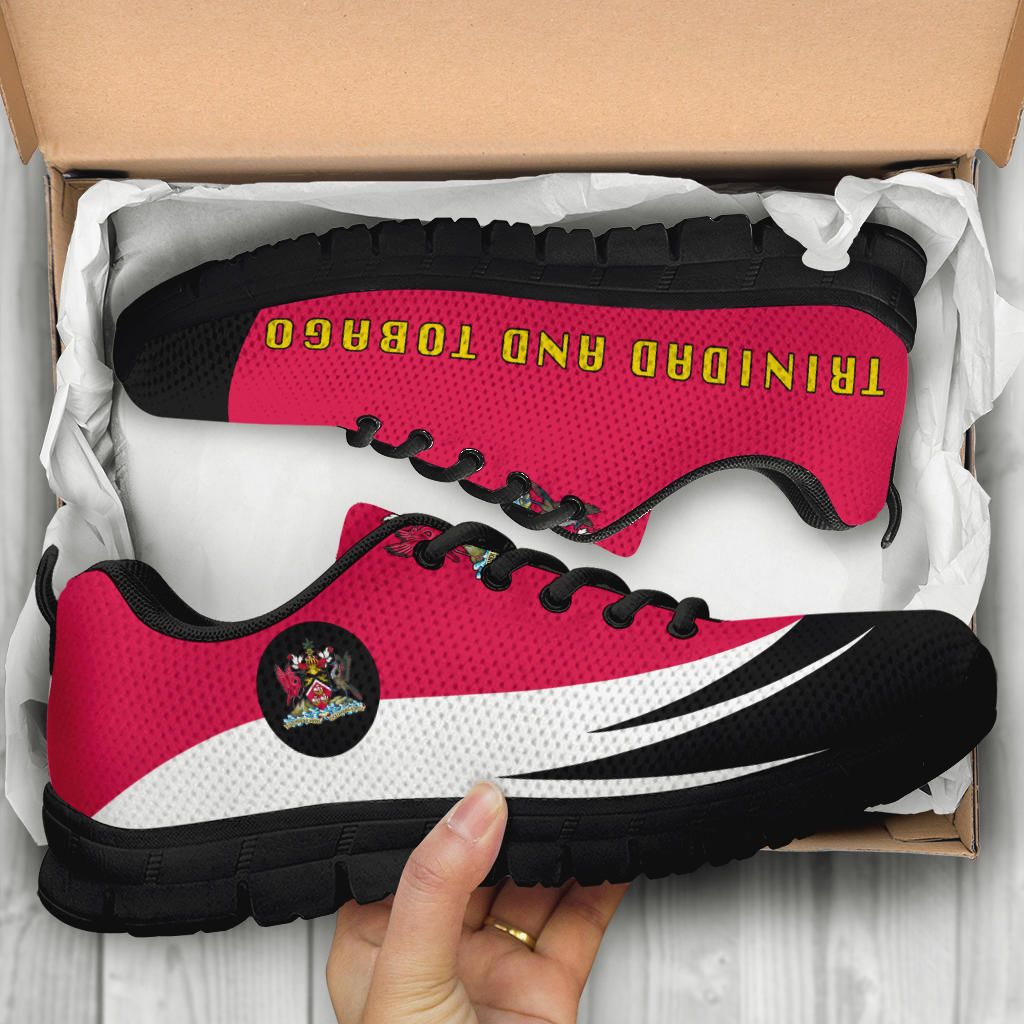 Trinidad and Tobago Sneakers Flag Wave Style RLT6