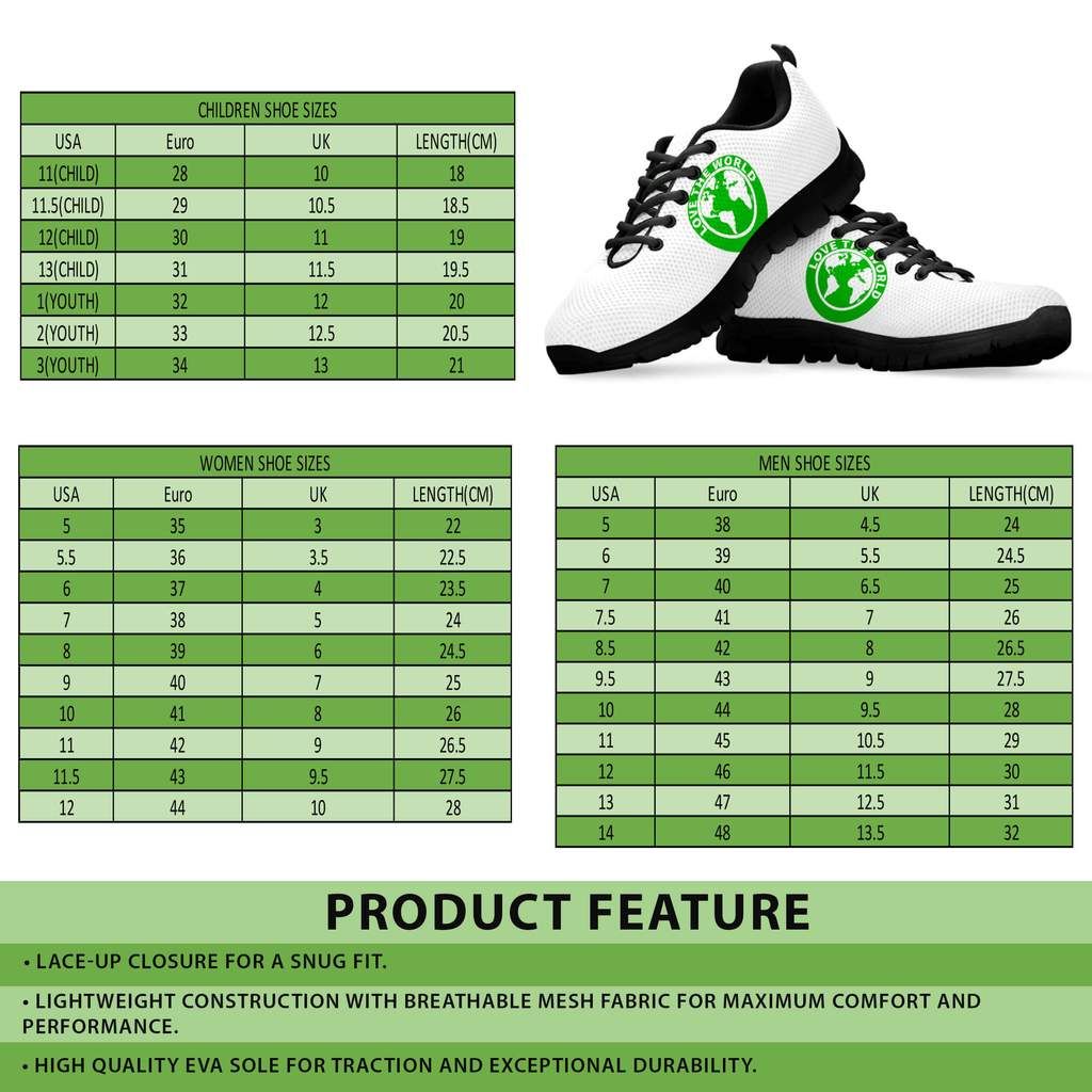 Trinidad and Tobago Active Sneakers (Shoes) RLT6