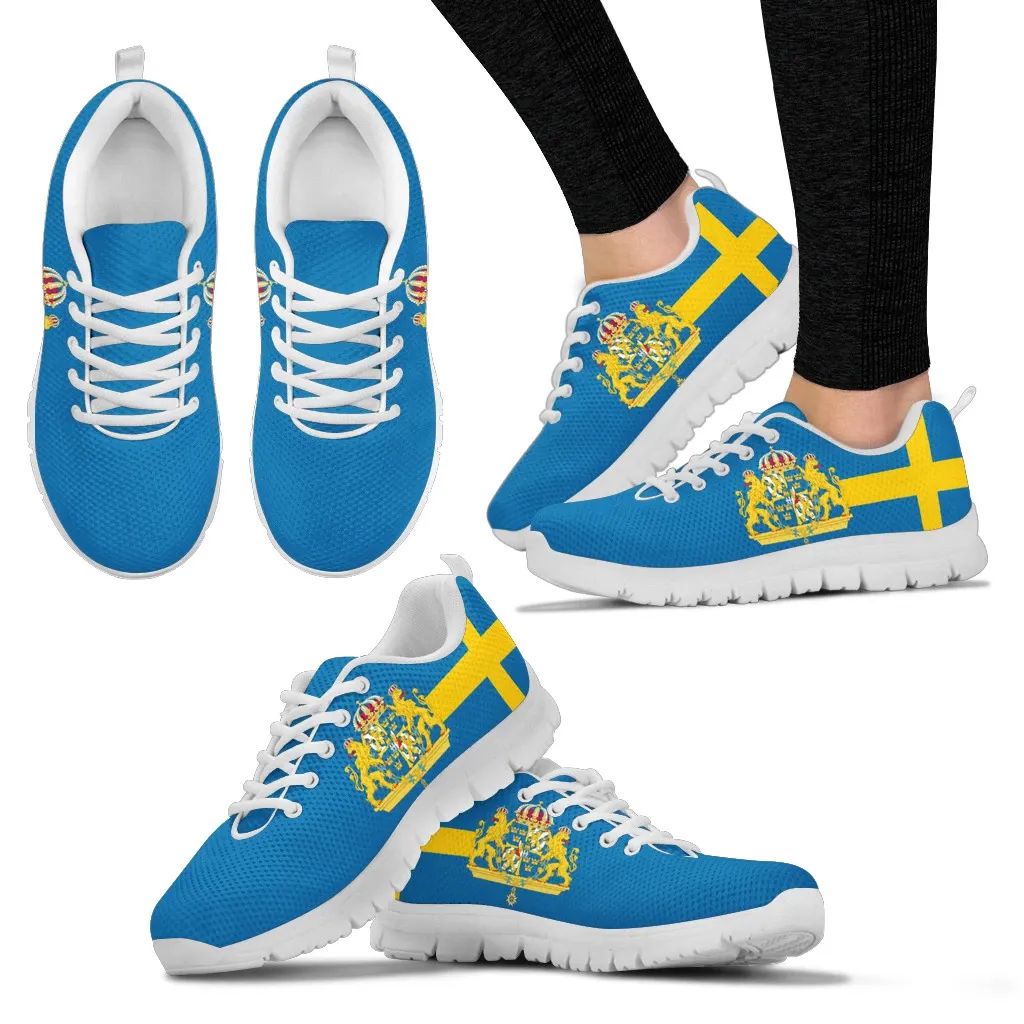 Coat Of Arms Of Sweden Sneakers RLT7