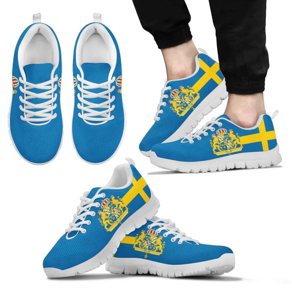 Coat Of Arms Of Sweden Sneakers RLT7