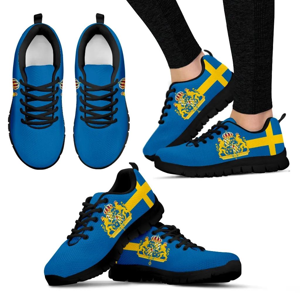 Coat Of Arms Of Sweden Sneakers RLT7
