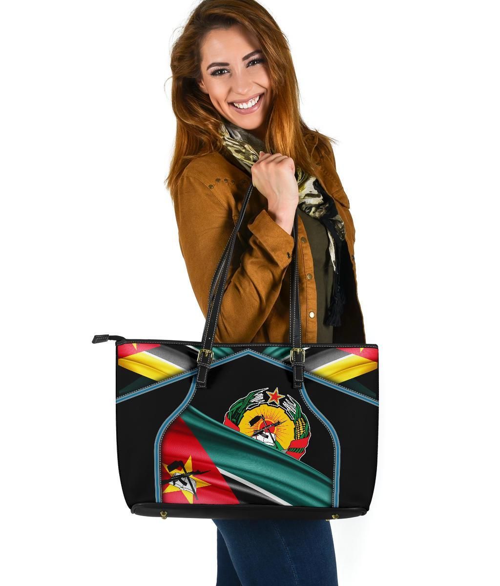 Mozambique Leather Tote Bag RLT7