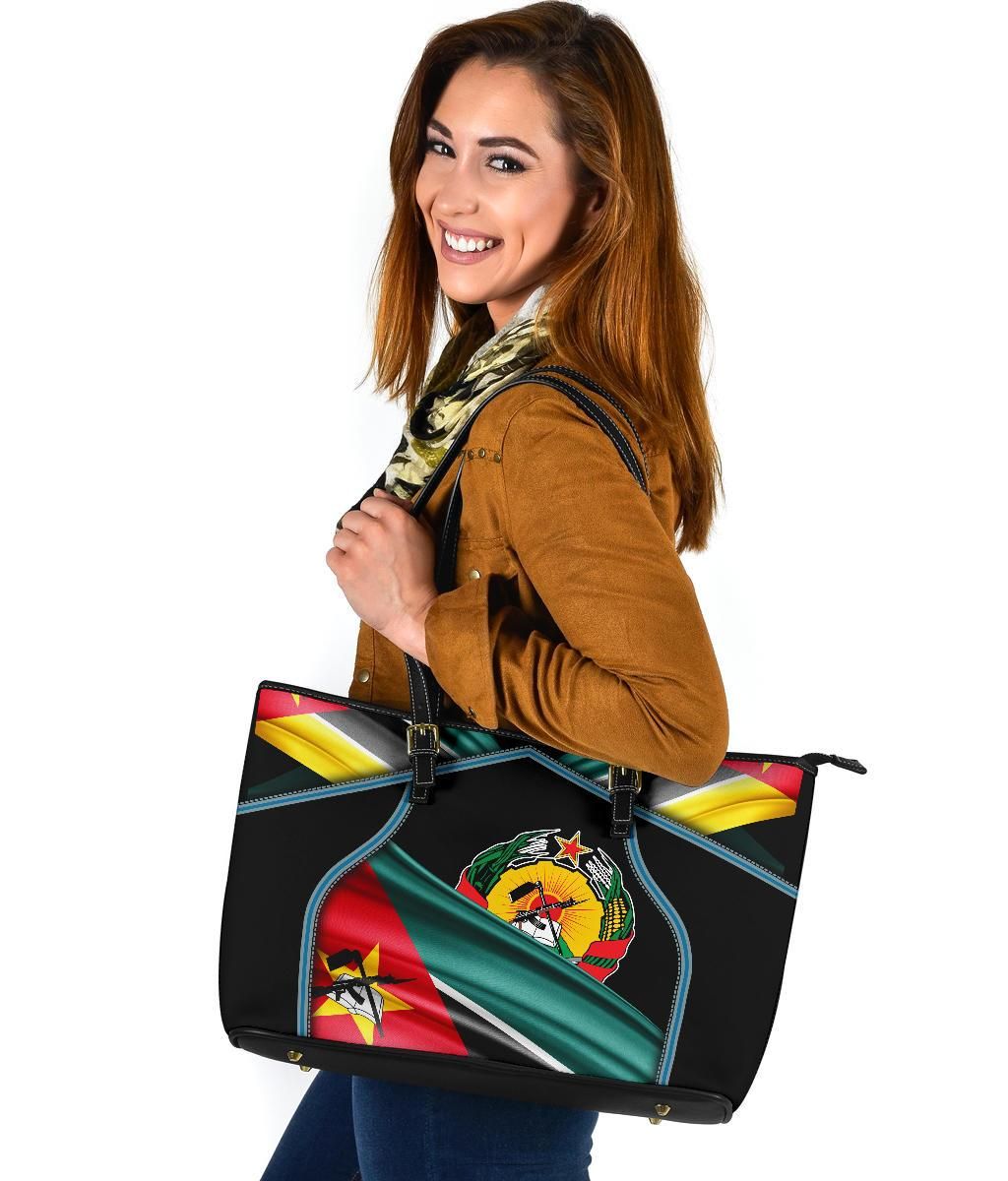 Mozambique Leather Tote Bag RLT7