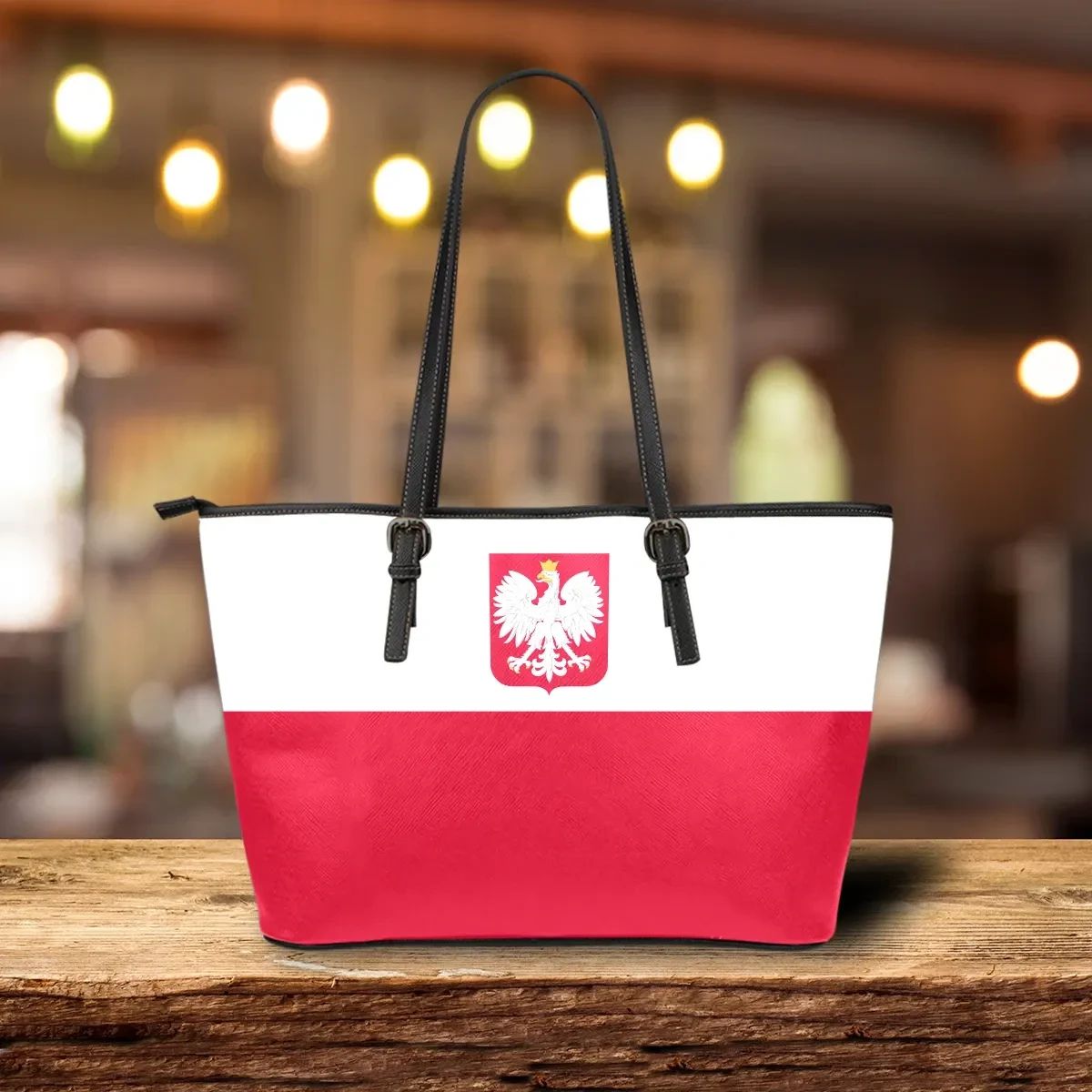 (Custom) Poland Leather Tote Bag Personal Signature RLT7