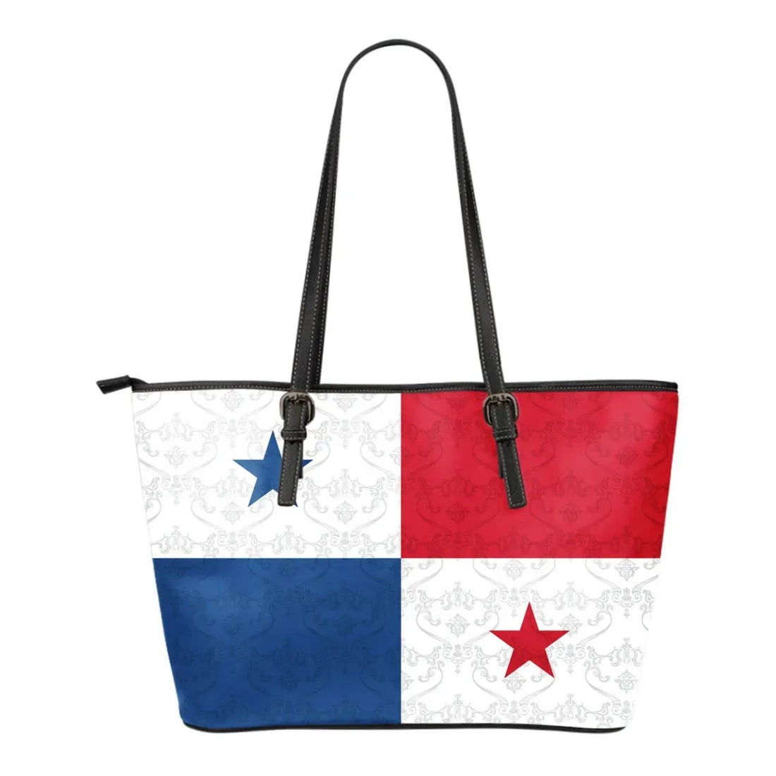 Panama Bag Panama Flag Leather Tote Bag RLT13