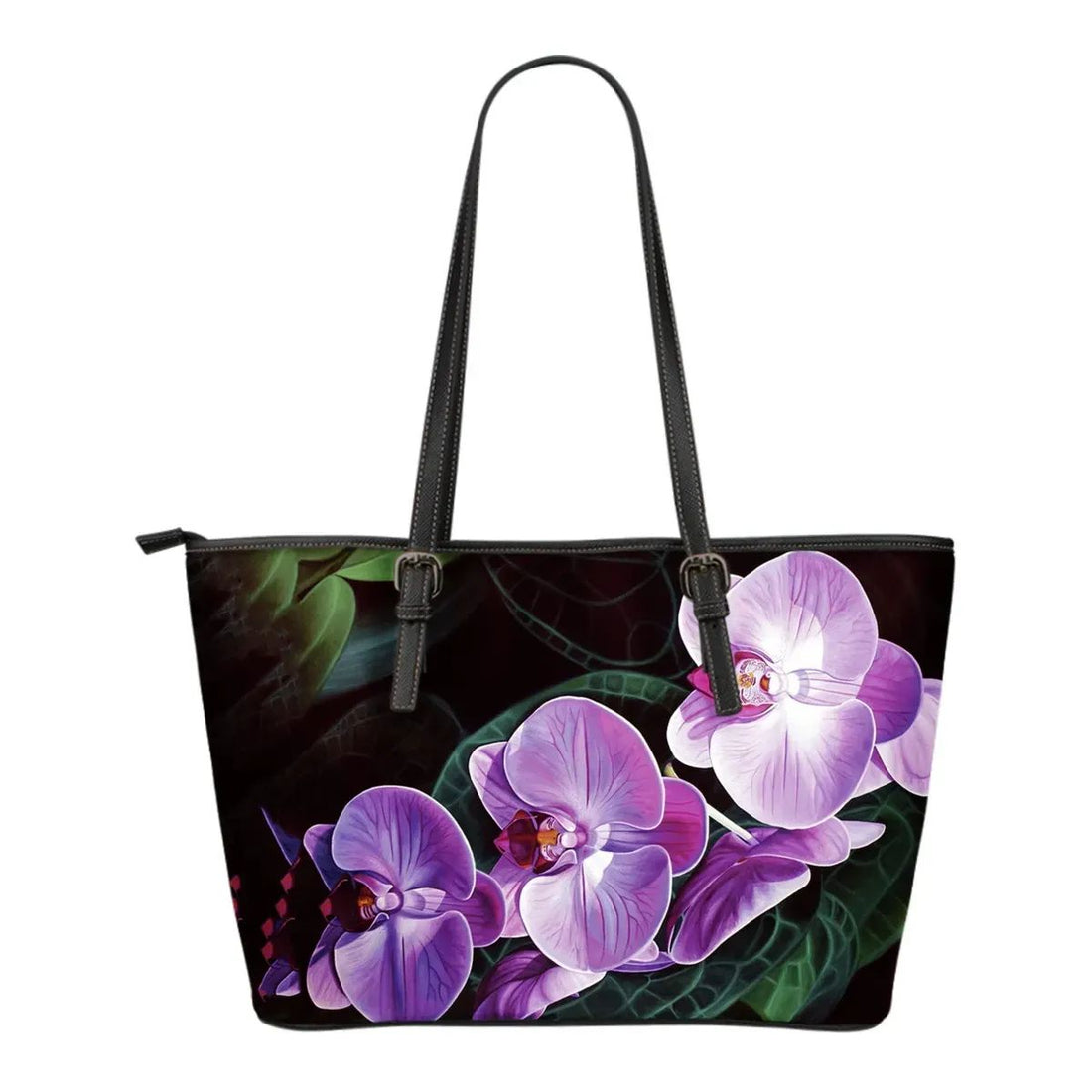 Colombia Cattleya Trianae 03 Leather Tote RLT7