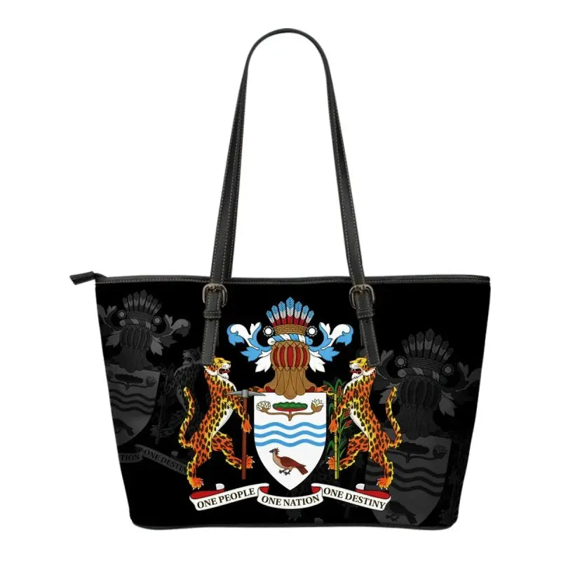 Guyana Leather Tote Bag (Size) RLT8