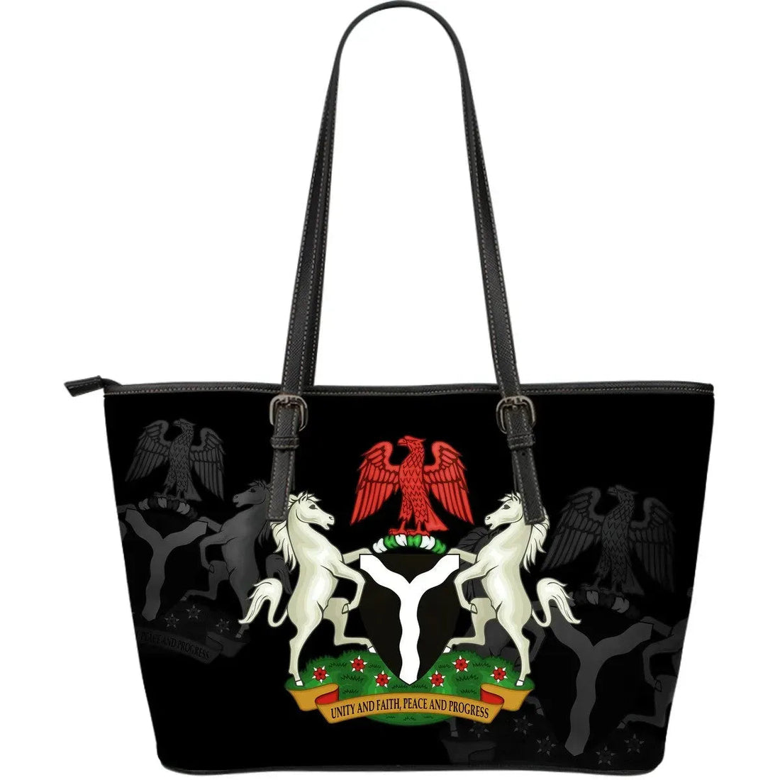 Nigeria Leather Tote Bag Size RLT8