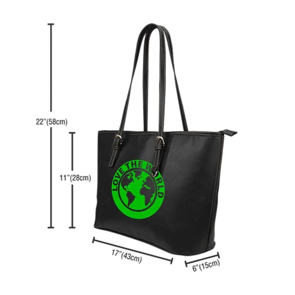Colombia Cattleya Trianae 01 Leather Tote RLT7