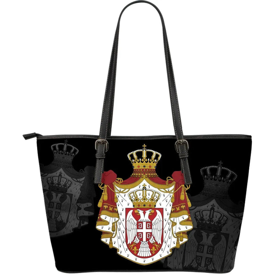 Serbia Leather Tote Bag Size RLT7