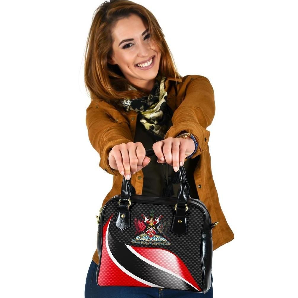Trinidad and Tobago Shoulder Handbag Trinidad and Tobago Flag and Coat Of Arms RLT6