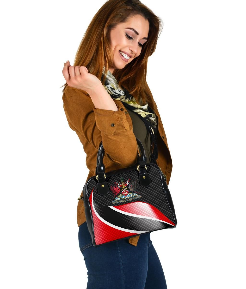 Trinidad and Tobago Shoulder Handbag Trinidad and Tobago Flag and Coat Of Arms RLT6