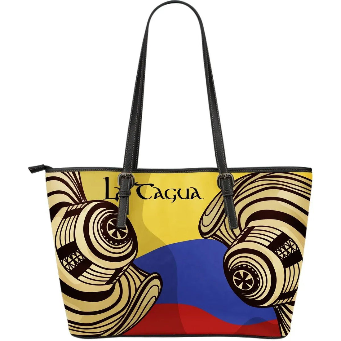 Colombia Sombrero Vueltiao Leather Tote Bag RLT7
