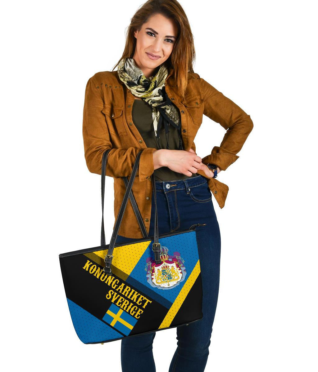 Sweden Leather Tote Bag Kingdom Of Sweden RLT7