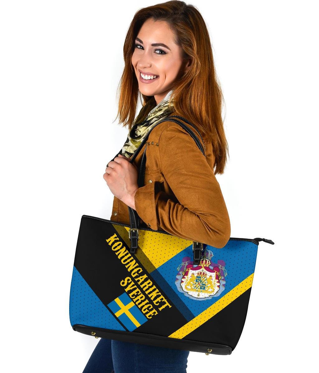 Sweden Leather Tote Bag Kingdom Of Sweden RLT7