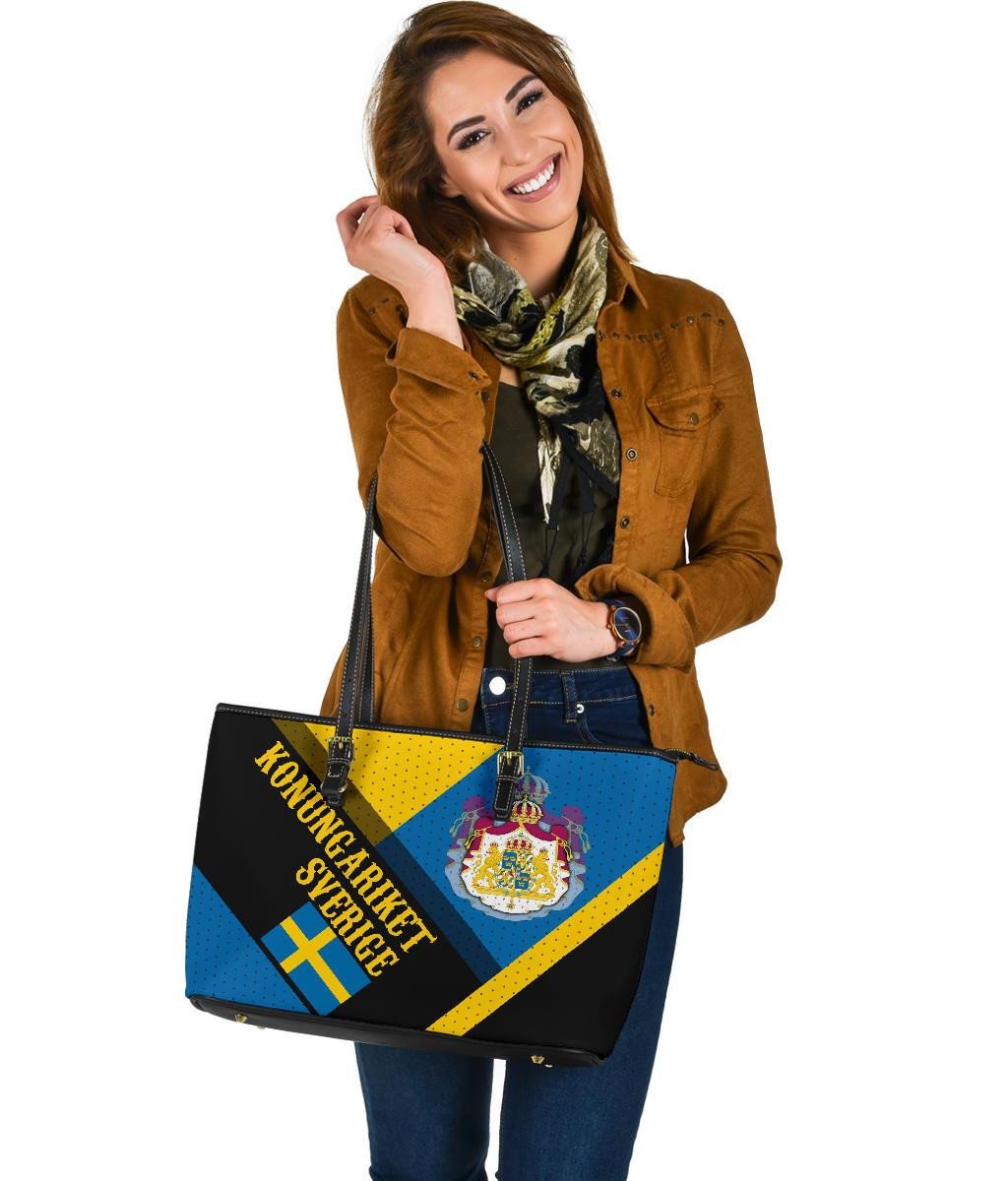 Sweden Leather Tote Bag Kingdom Of Sweden RLT7