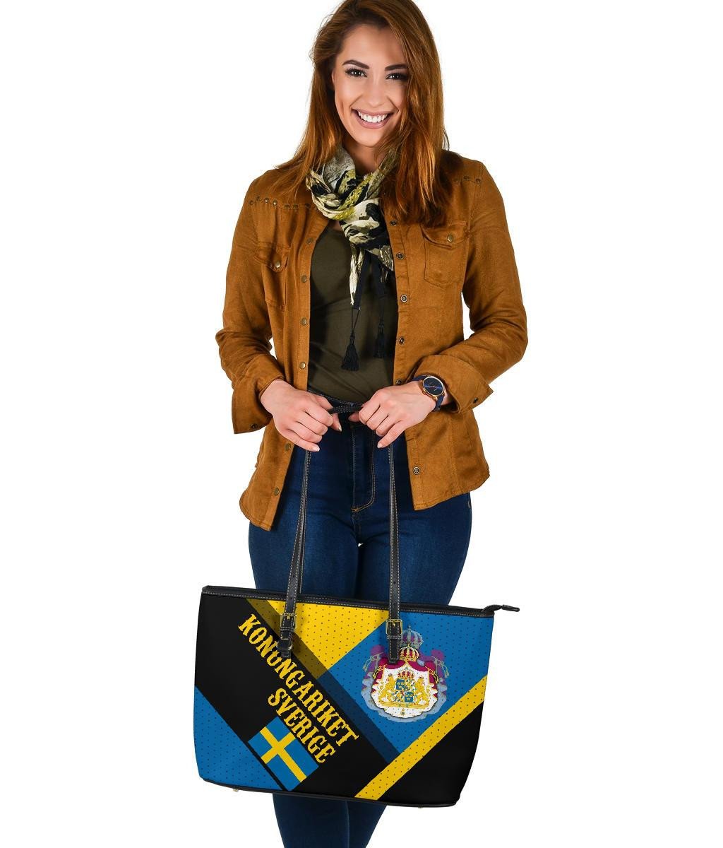 Sweden Leather Tote Bag Kingdom Of Sweden RLT7