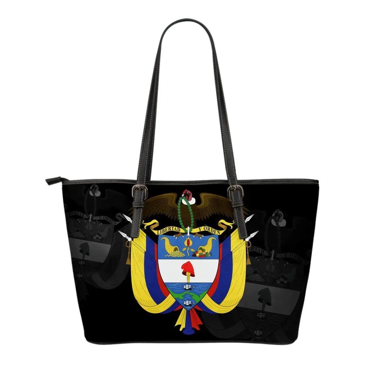 Colombia Leather Tote Bag ( Size) RLT7