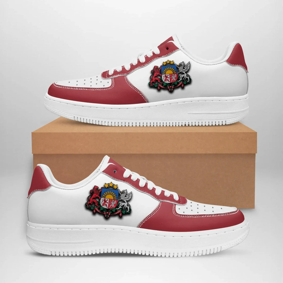 Latvia Sneakers - Like Air Force 1 (Women/Men) RLT6