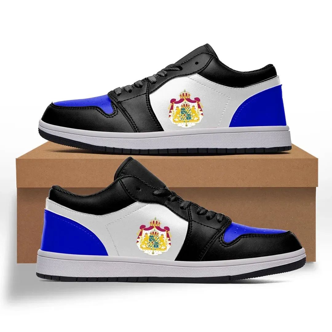 Sweden 3 Low Top 'Royal Toe' Sneakers RLT7