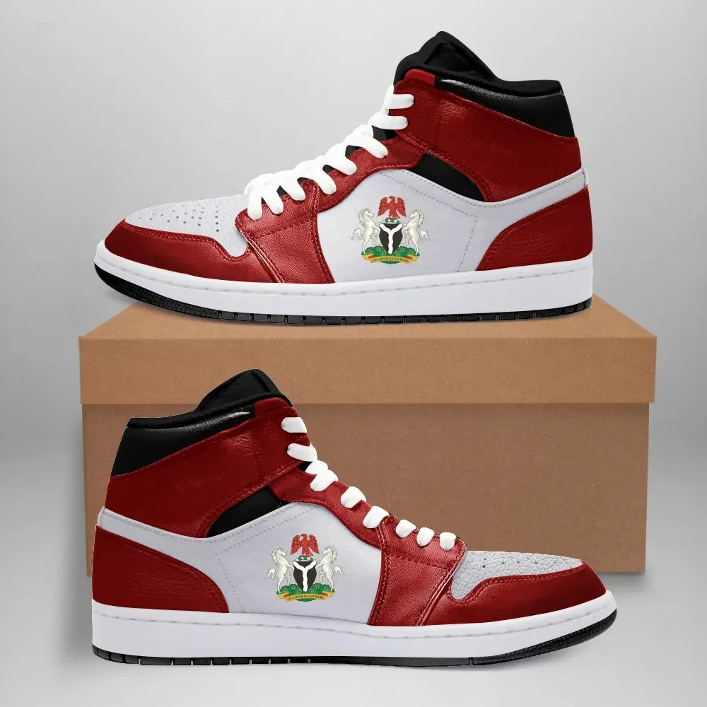 Nigeria High Sneakers Aj Chicago Style RLT8
