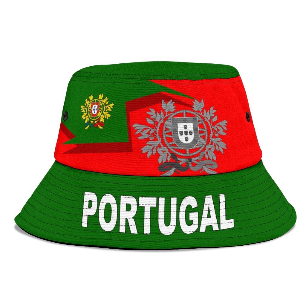 Portugal Bucket Hat Coat Of Arms New Style RLT7