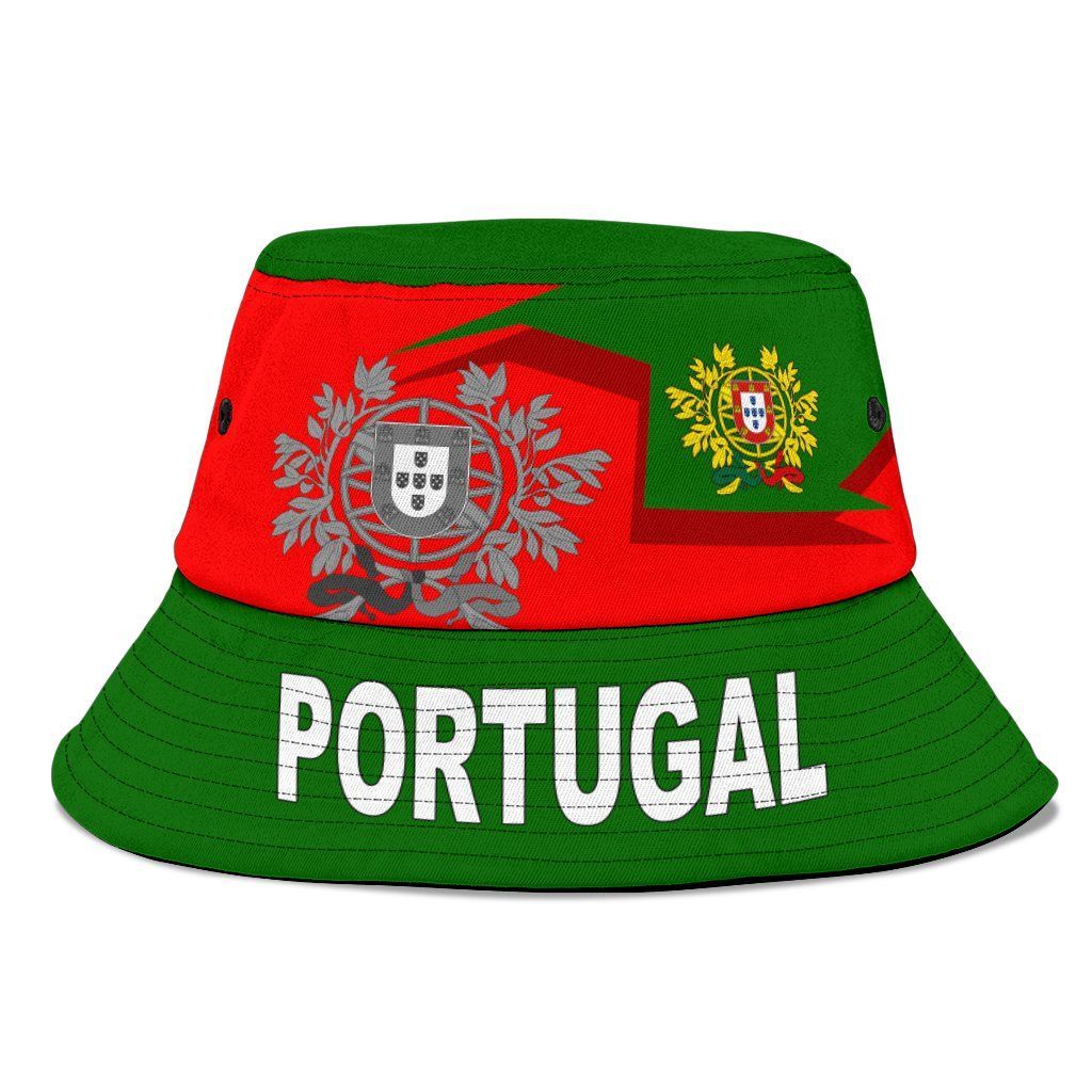 Portugal Bucket Hat Coat Of Arms New Style RLT7