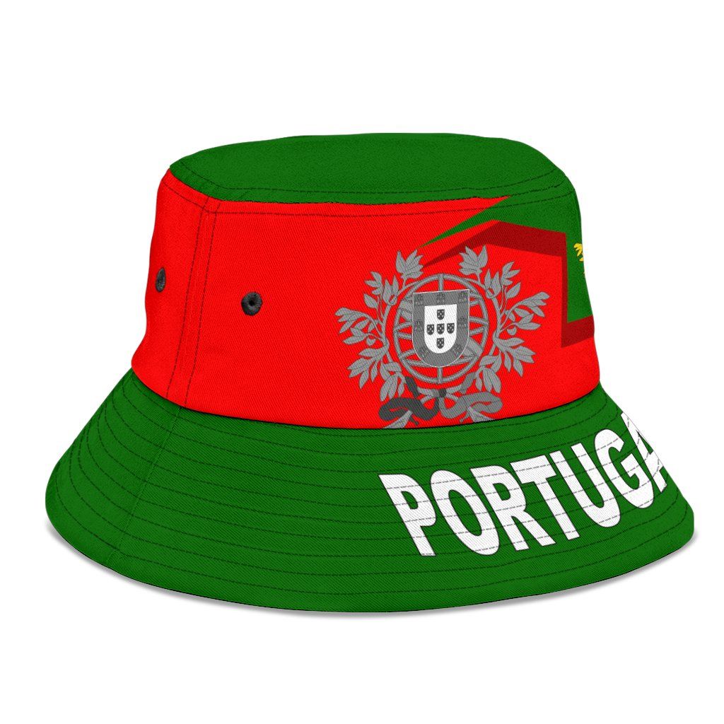 Portugal Bucket Hat Coat Of Arms New Style RLT7