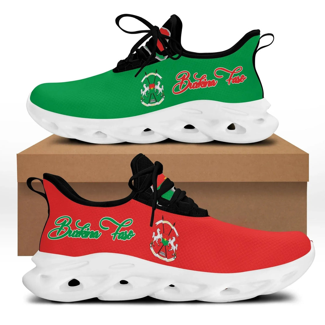 Burkina Faso Clunky Sneakers RLT7