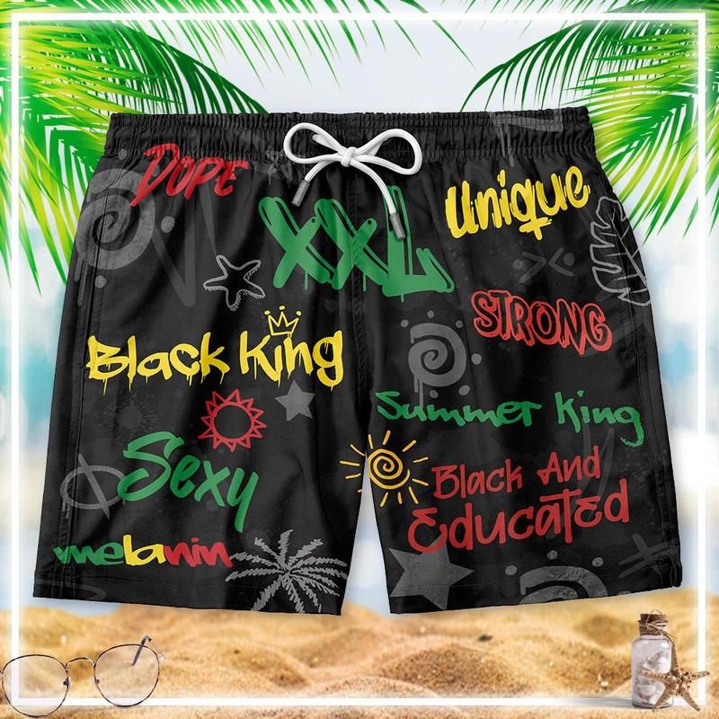 Black King Time Men's Short LT20