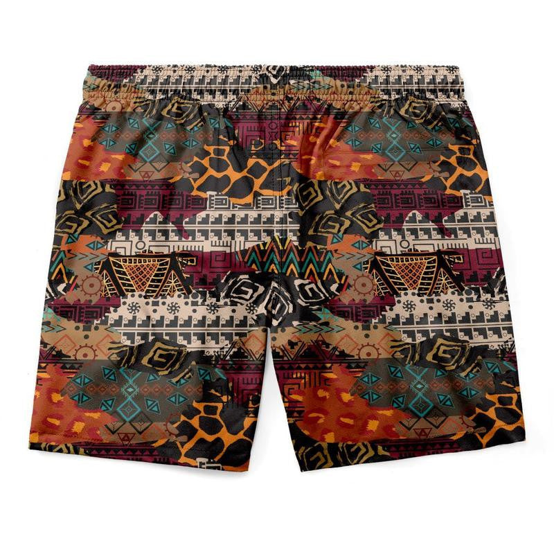 Retro Ethnic Pattern Men's Shorts LT20