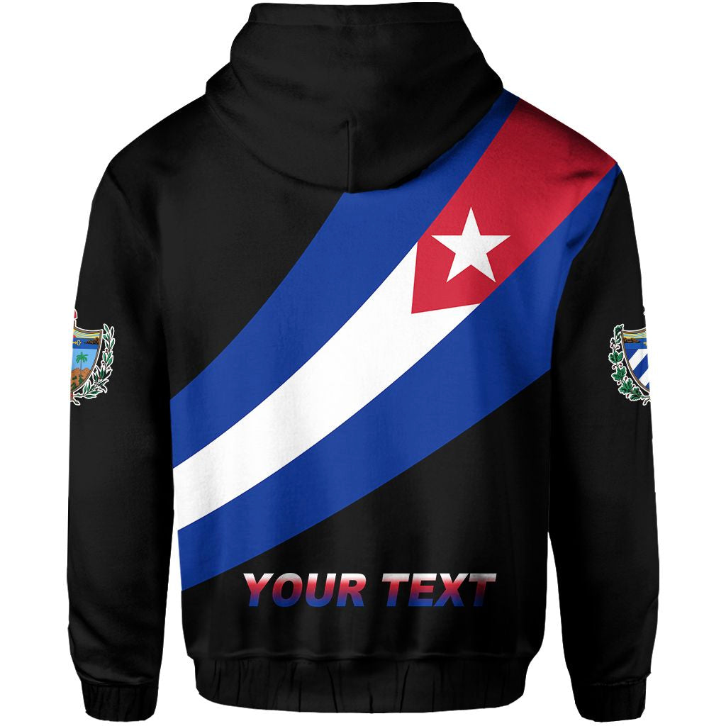 Custom Pride Cuba Zip Hoodie LT13