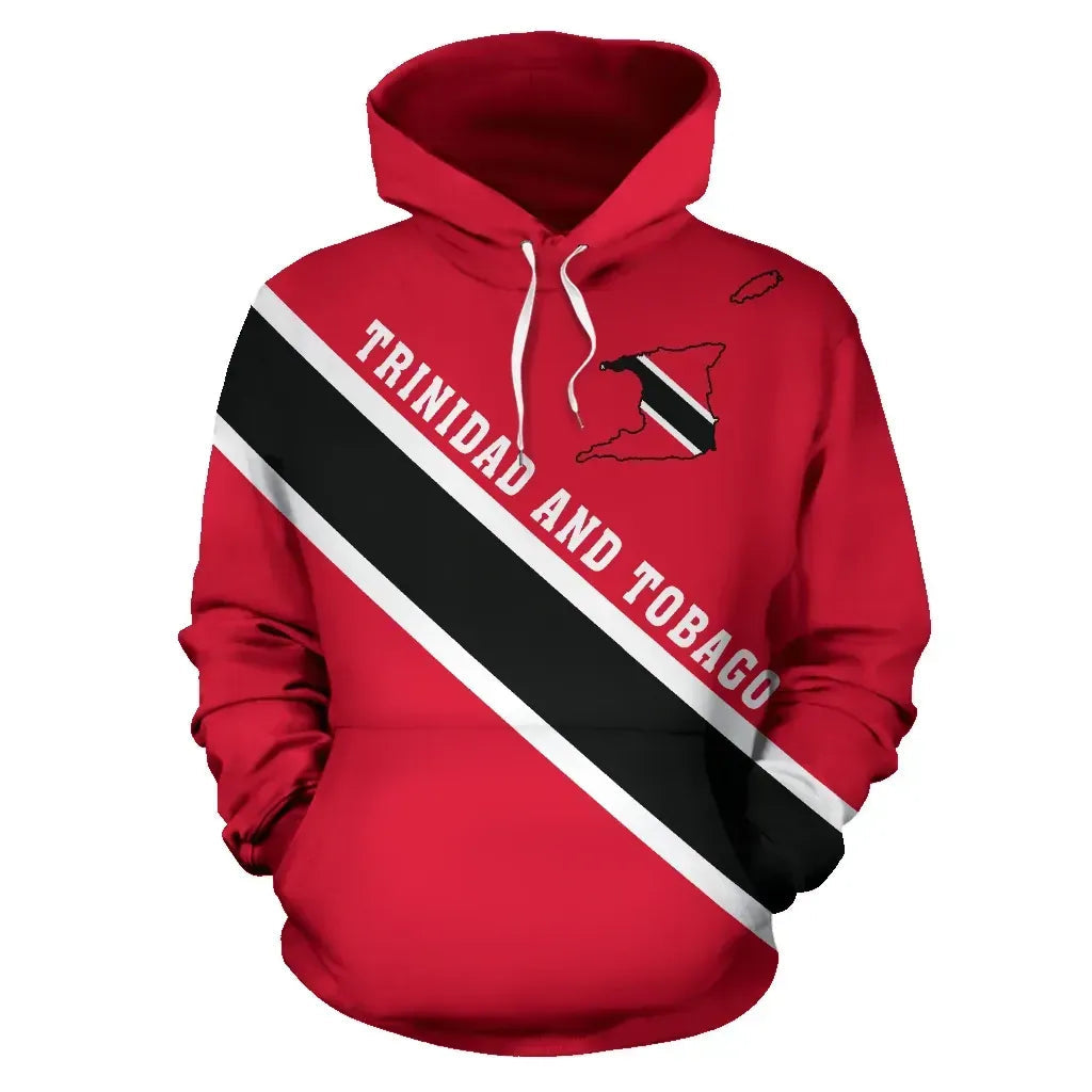 Trinidad and Tobago Hoodie Flag RLT6