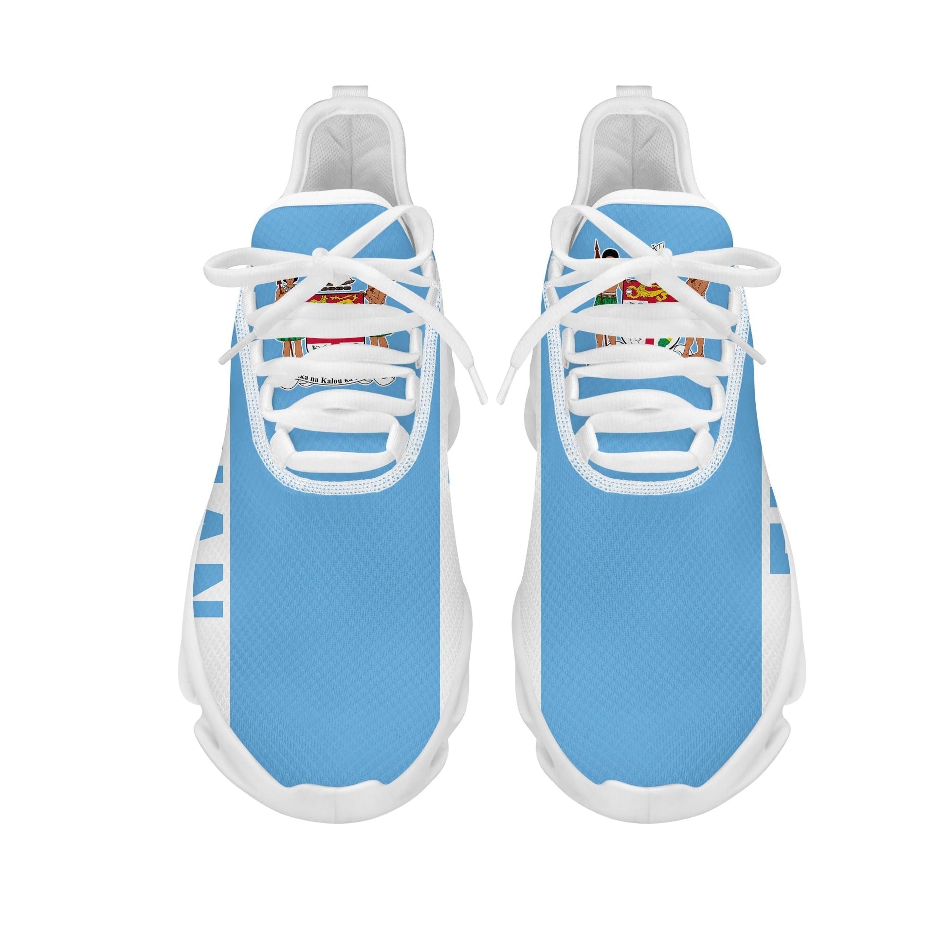 Polynesian Footwear Fiji Flag Sport Clunky Sneakers LT10