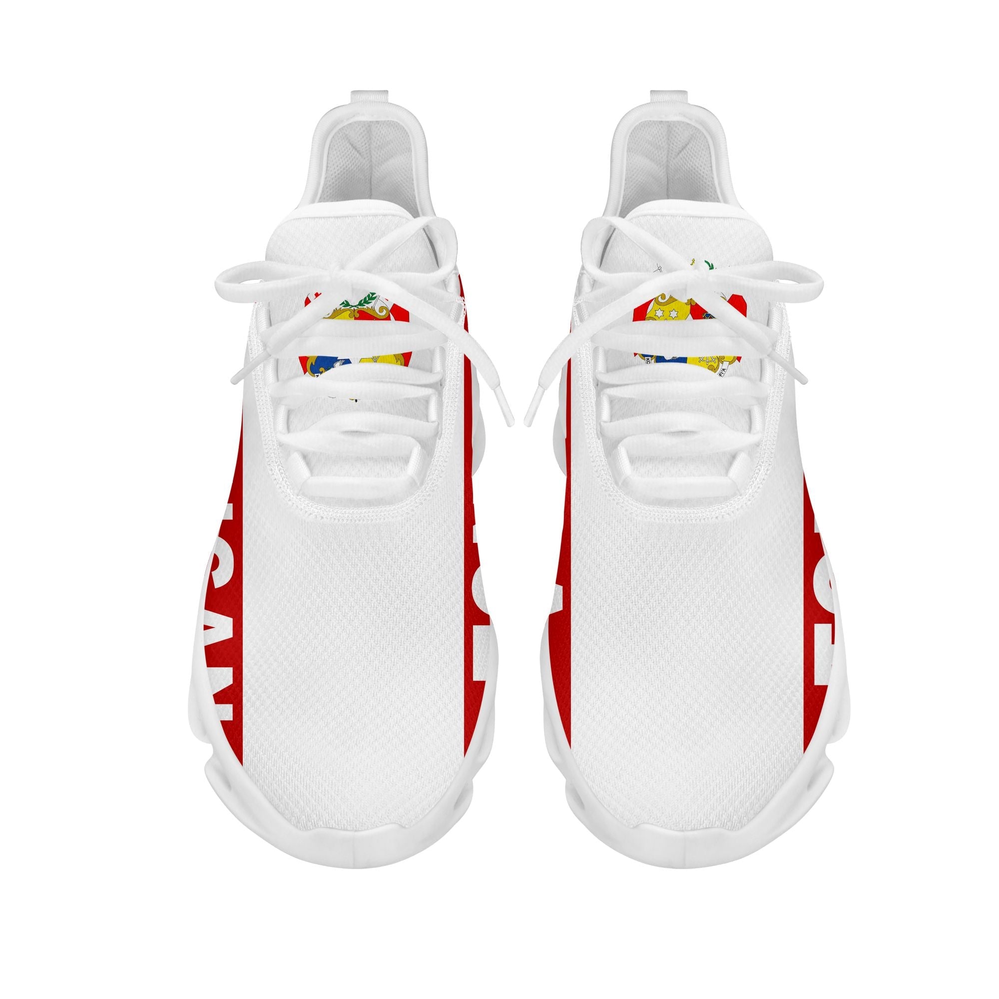 Polynesian Footwear Tonga Flag Sport Clunky Sneakers LT10