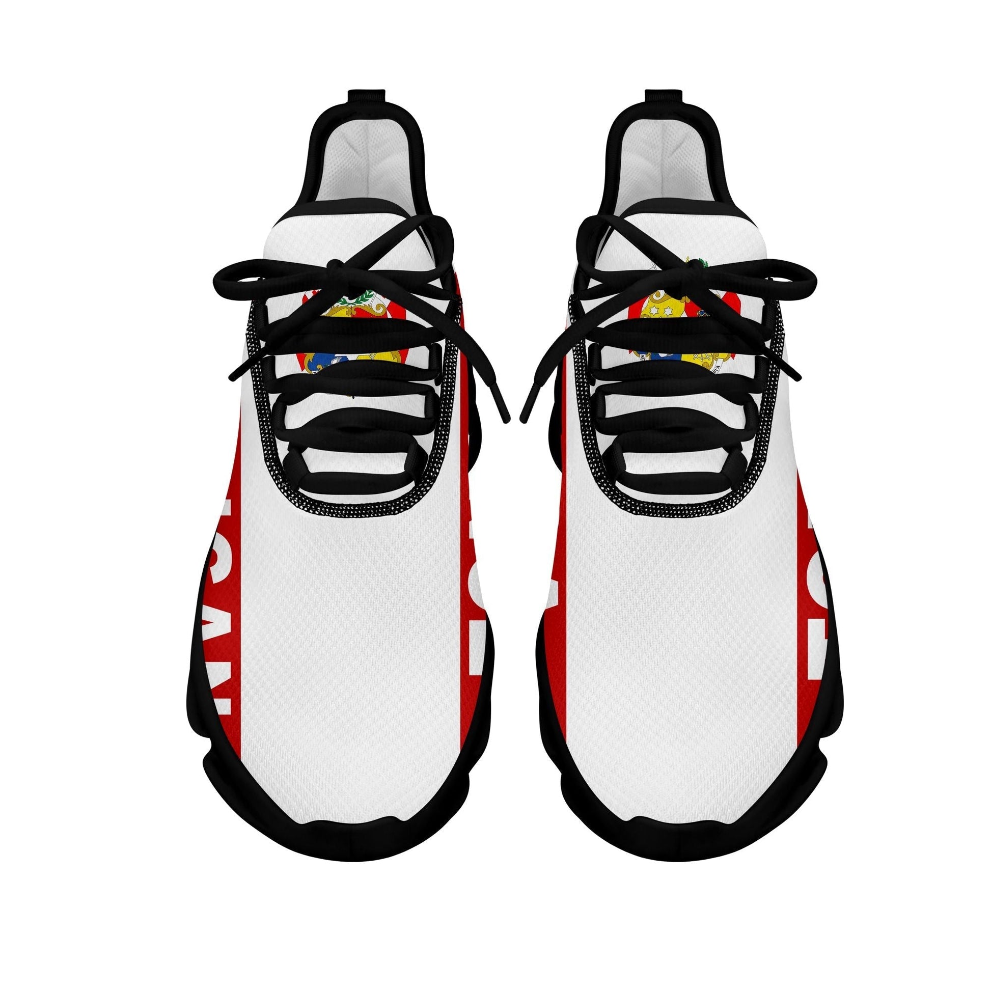 Polynesian Footwear Tonga Flag Sport Clunky Sneakers LT10