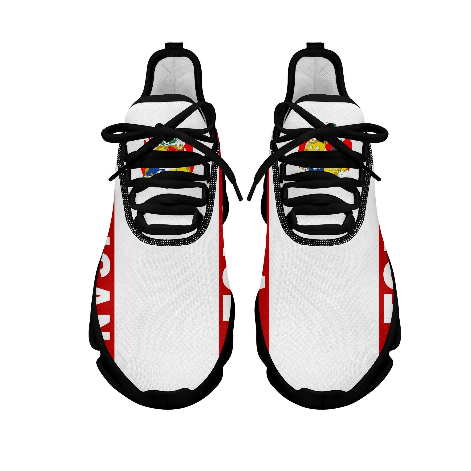 Polynesian Footwear Tonga Flag Sport Clunky Sneakers LT10
