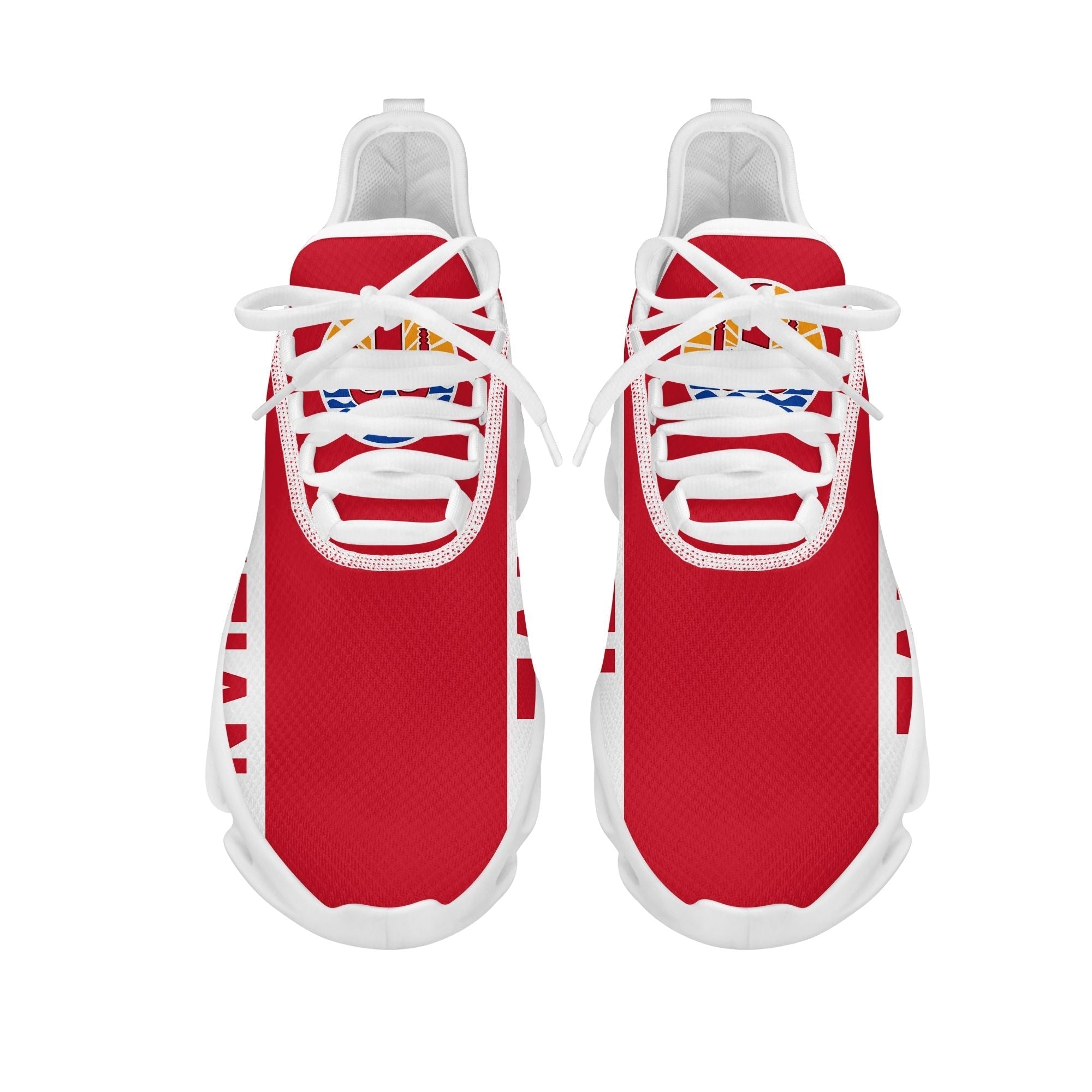 Polynesian Footwear Tahiti Flag Sport Clunky Sneakers LT10