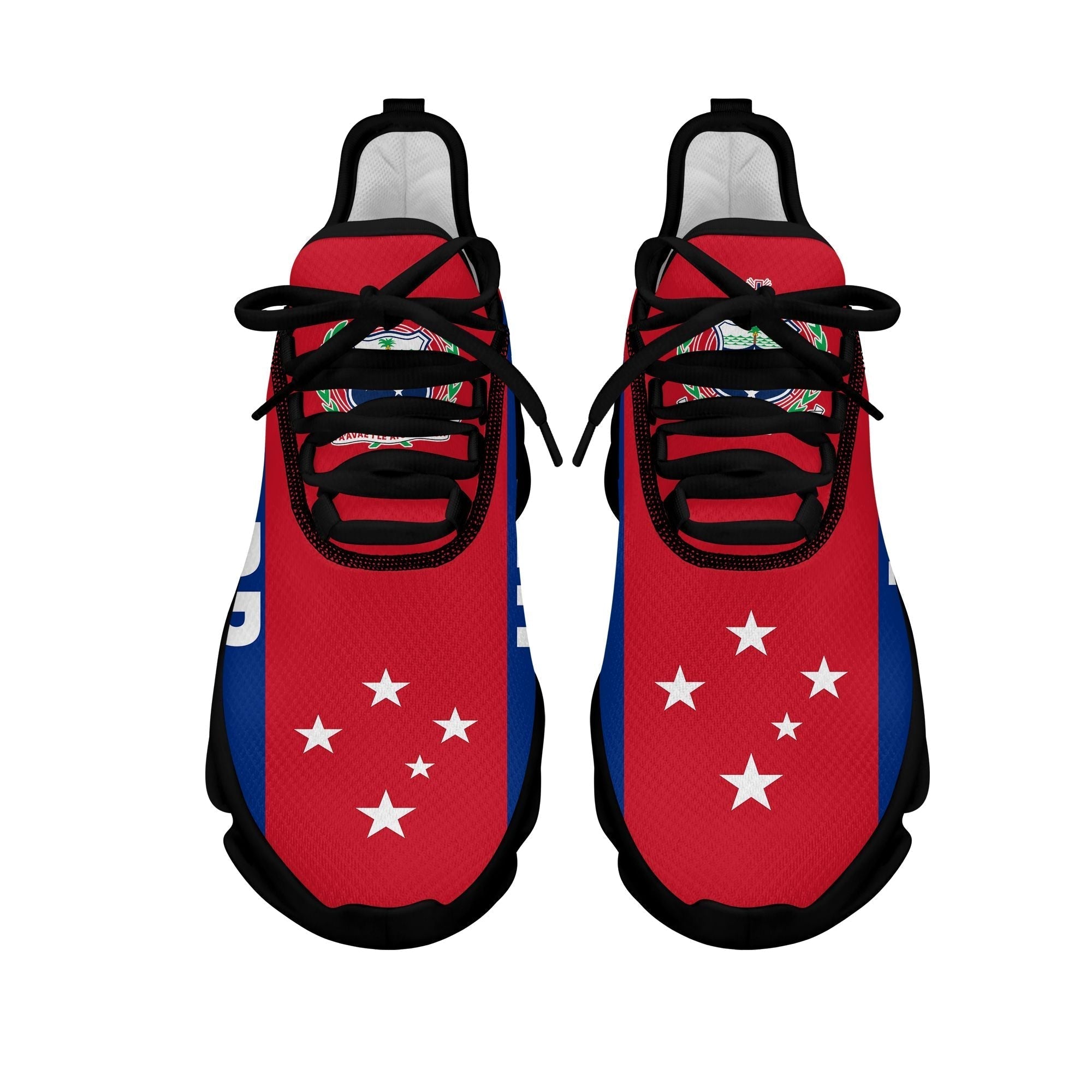 Polynesian Footwear HRPP Samoa Flag Sport Clunky Sneakers LT10