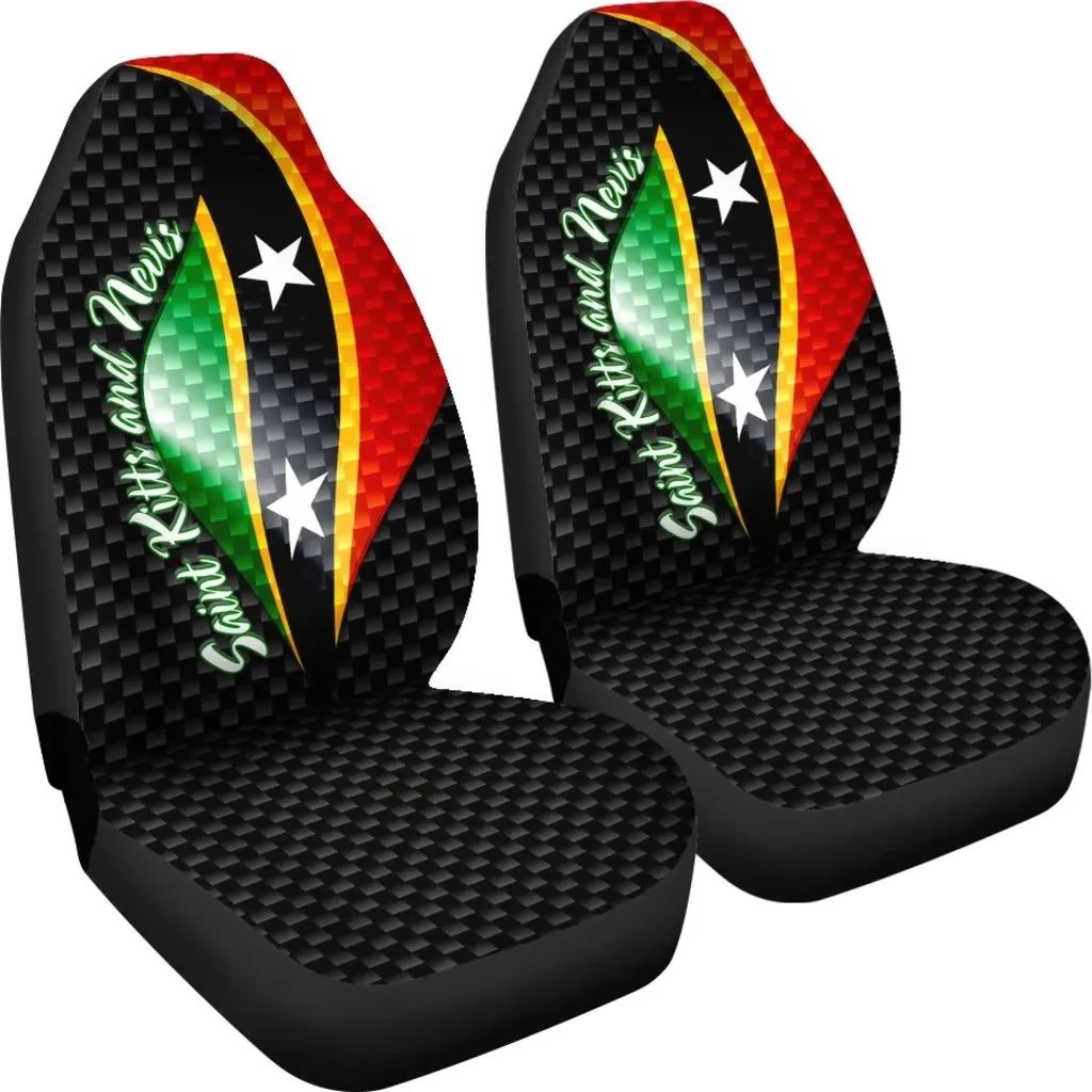 Saint Kitts and Nevis Car Seat Covers Saint Kitts and Nevis Flag LT13