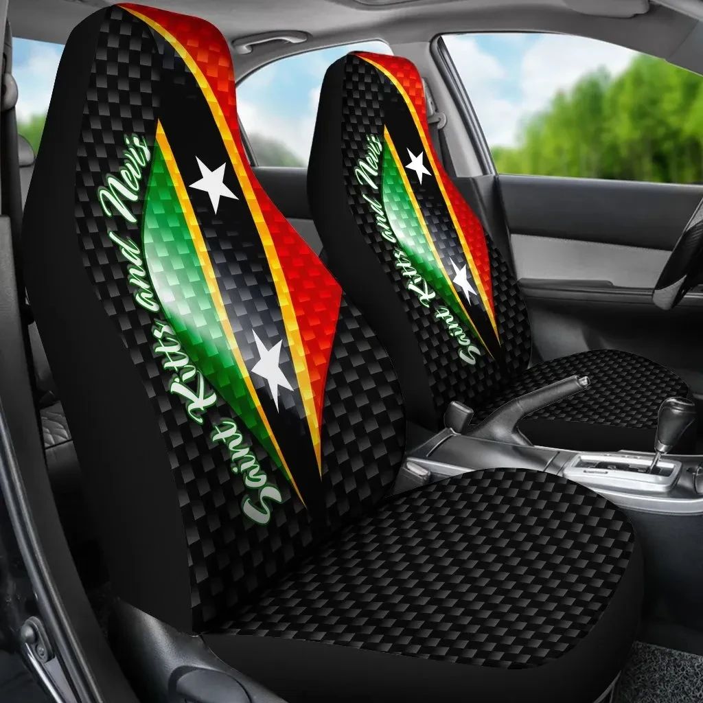 Saint Kitts and Nevis Car Seat Covers Saint Kitts and Nevis Flag LT13