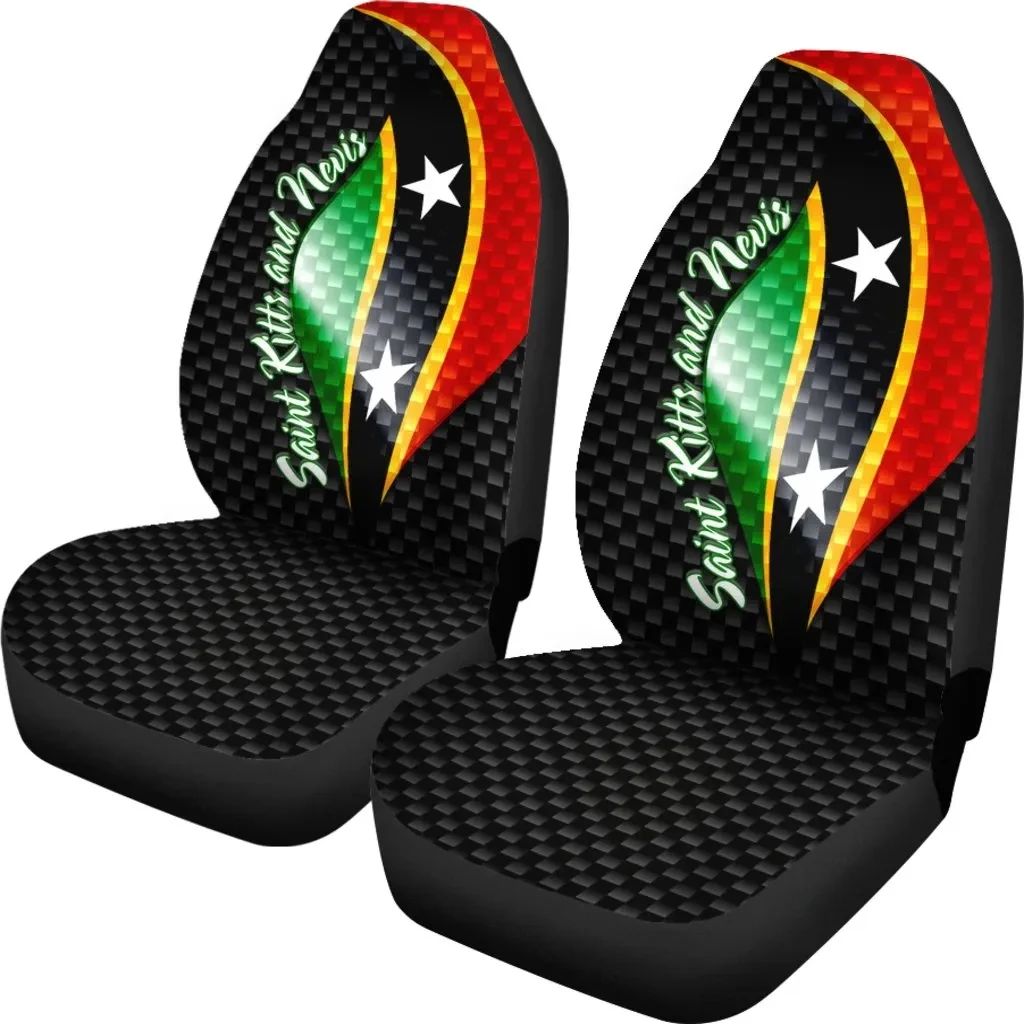 Saint Kitts and Nevis Car Seat Covers Saint Kitts and Nevis Flag LT13