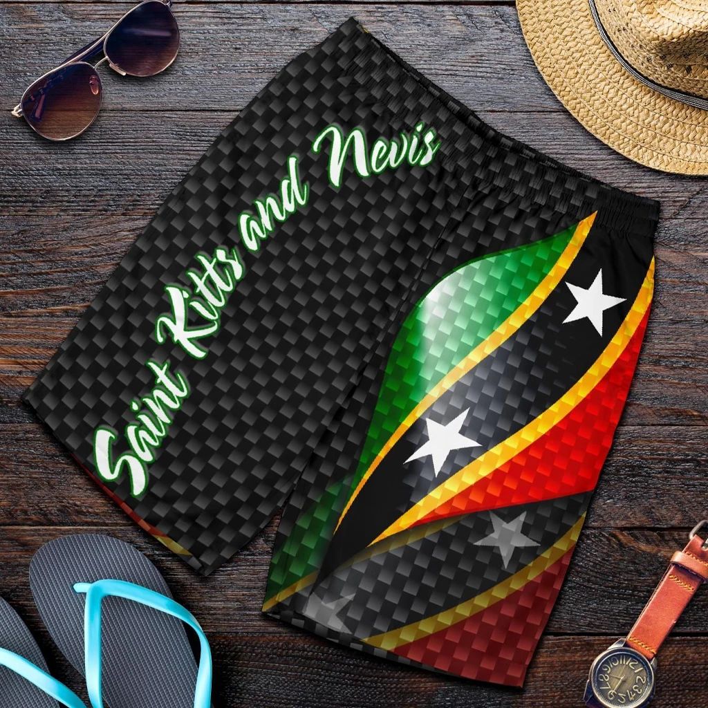 Saint Kitts and Nevis Men Shorts Saint Kitts and Nevis Flag LT13