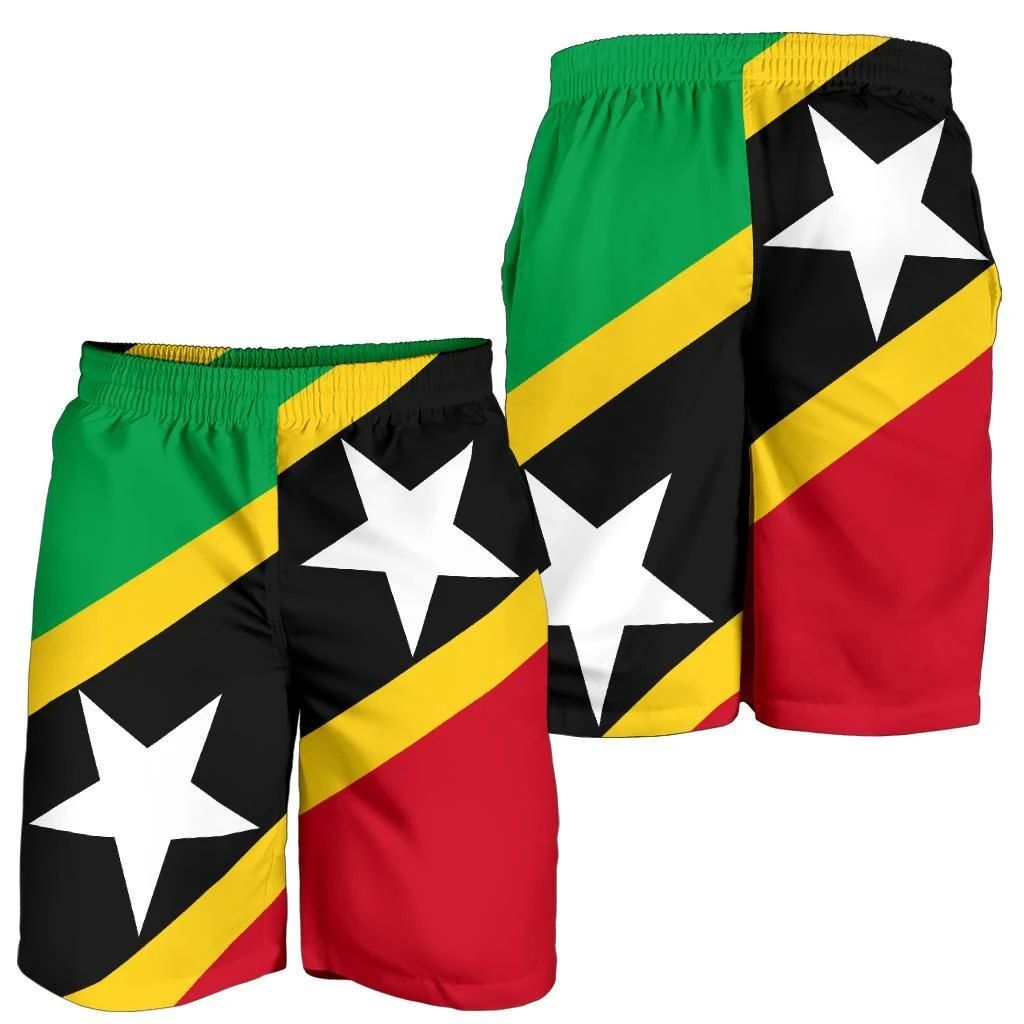 Saint Kitts and Nevis Men Shorts Saint Kitts and Nevis Flag Style LT13