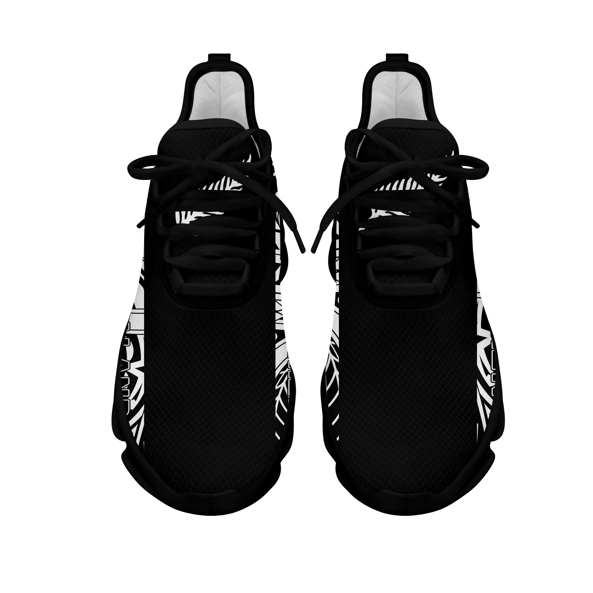 Polynesian Footwear New Zealand Flag Maori Sport Clunky Sneakers LT10