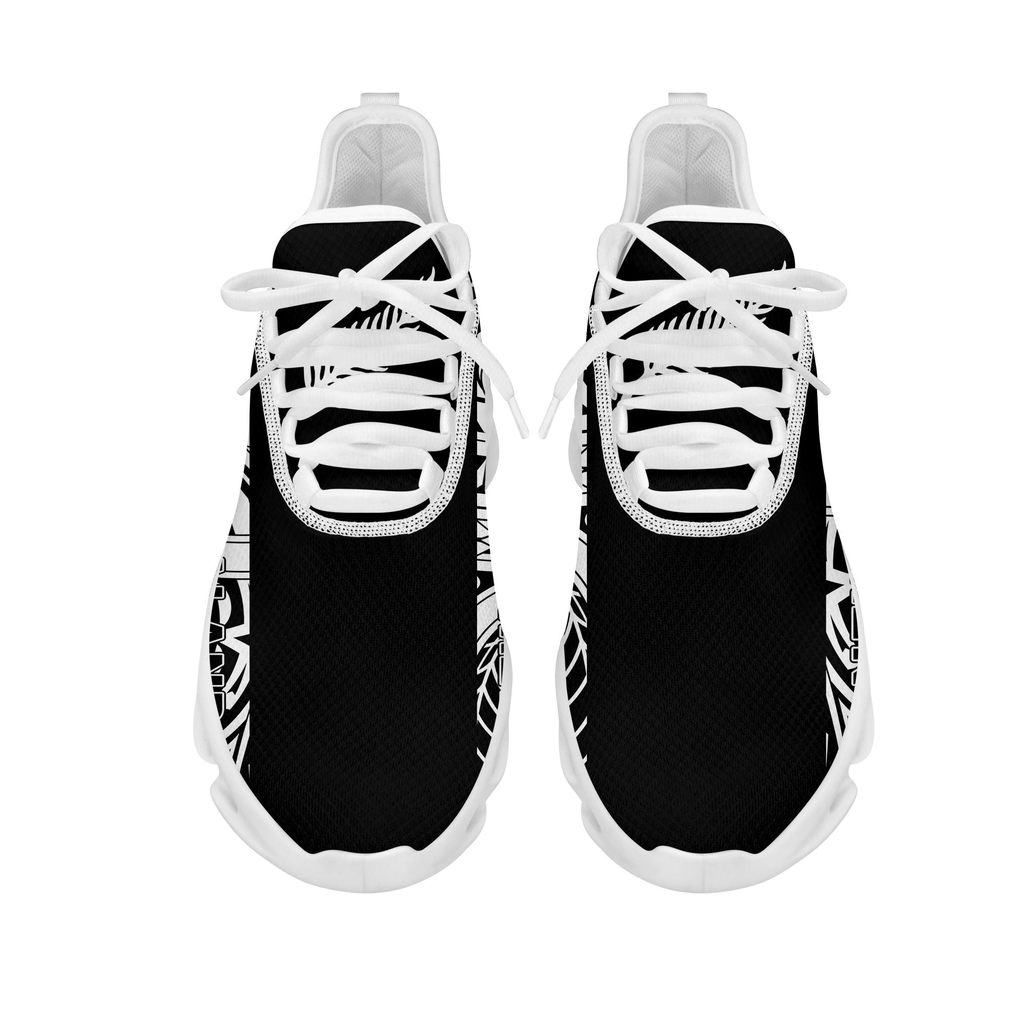 Polynesian Footwear New Zealand Flag Maori Sport Clunky Sneakers LT10