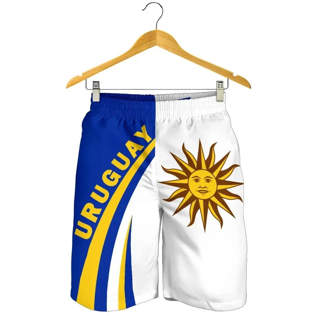 Uruguay Coat of Arms Men Shorts Style LT13