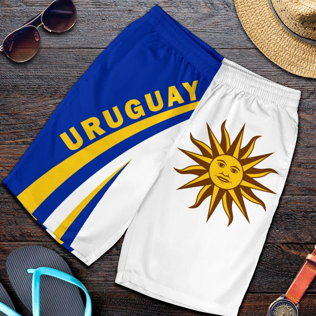 Uruguay Coat of Arms Men Shorts Style LT13